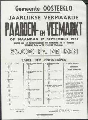 Paarden- &amp; veemarkt Oosteeklo
