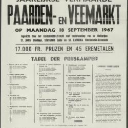 Paarden- &amp; veemarkt Oosteeklo
