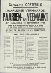 Paarden- &amp; veemarkt Oosteeklo

