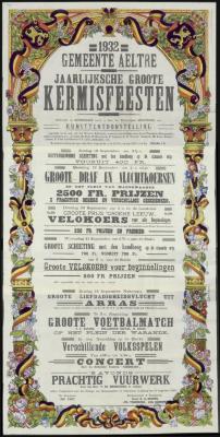 Jaarlijksche groote kermisfeesten kermis
