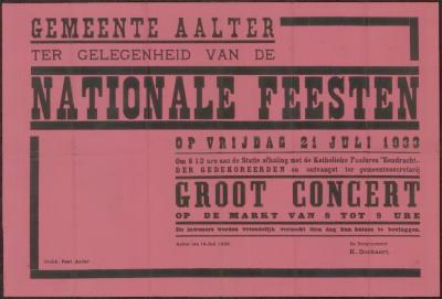 Nationale feesten Aalter
