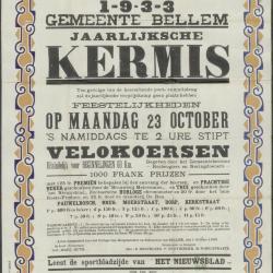 Jaarlijksche Kermis Bellem
