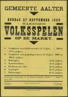 Volksspelen Aalter
