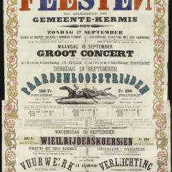 PROGRAMMA der FEESTEN ter gelegenheid der GEMEENTE-KERMIS Aalter
