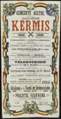Jaarlijksche GROOTE KERMIS - Programma der Feestelijkheden Aalter
