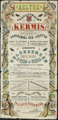 Jaarlijksche  KERMIS - Programma der Feestelijkheden Aalter
