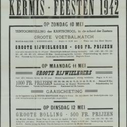 Kermis-feesten 1942 Maria - Aalter
