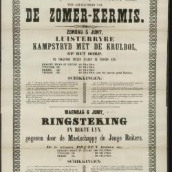 PROGRAMMA der FEESTEN ter gelegenheid van DE ZOMER-KERMIS
Aalter