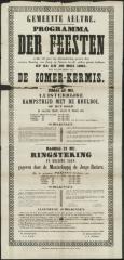 PROGRAMMA der FEESTEN ter gelegenheid van DE ZOMER-KERMIS Aalter

