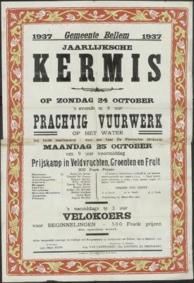 Jaarlijksche Kermis Bellem
