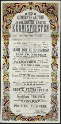 Jaarlijksche groote kermisfeesten Aalter
