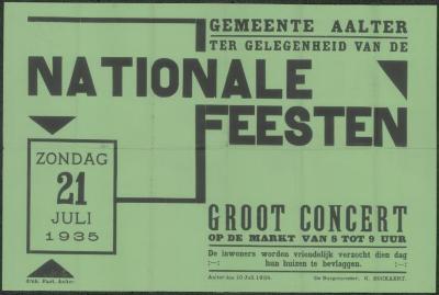 Nationale feesten Aalter
