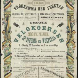 Jaarlijksche  KERMIS - Programma der Feestelijkheden Aalter
