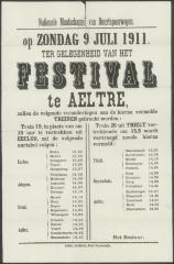 Treinen ter gelegenheid van het FESTIVAL Aalter
