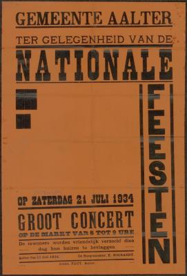 Nationale feesten Aalter
