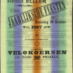 Jaarlijksche Feesten Bellem
