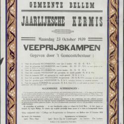 Jaarlijksche Kermis Bellem
