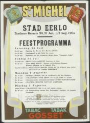 Feestprogramma Stad Eeklo
