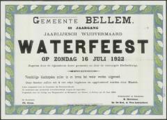 Waterfeest Bellem
