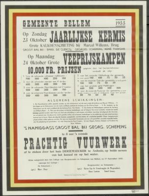 Jaarlijkse Kermis Bellem
