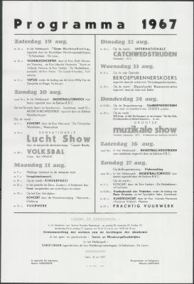 Programma 1967 Eeklo
