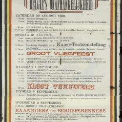 Eeuwfeesten van België's onafhankelijkheid Stad Eeklo
