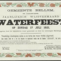 Waterfeest Bellem
