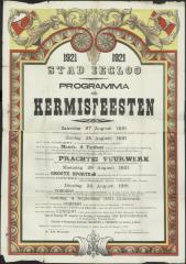 Programma der kermisfeesten Stad Eeklo
