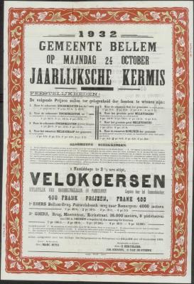 Jaarlijksche Kermis Bellem
