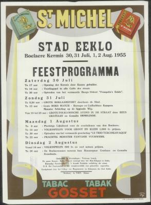 Feestprogramma Stad Eeklo
