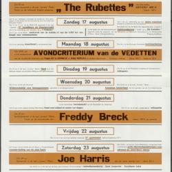 Feestprogram Kermis 1949 Stad Eeklo
