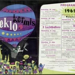 Feestprogram Kermis 1946 Stad Eeklo
