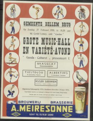Grote Music-Hall en Variété-avond Bellem
