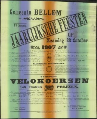 Jaarlijksche Feesten Bellem
