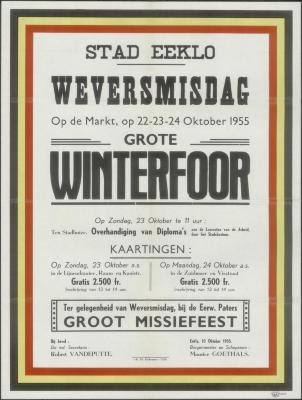 Grote winterfoor Stad Eeklo
