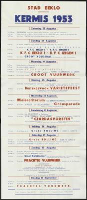 Kermis 1953 Stad Eeklo
