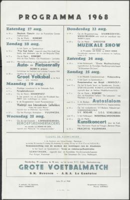 Programma 1968 Eeklo
