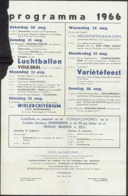 Programma 1966 Eeklo
