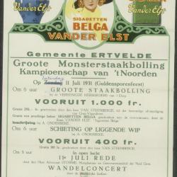 Groote Monsterstaakbolling Ertvelde
