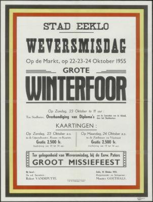 Grote winterfoor Stad Eeklo
