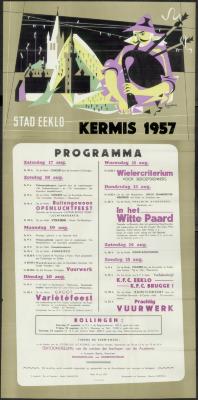 Kermis 1957 Stad Eeklo
