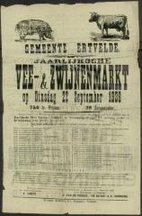 Jaarlijksche vee- &amp; zwijnenmarkt Ertvelde
