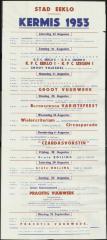 Kermis 1953 Stad Eeklo
