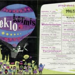 Feestprogram Kermis 1950 Stad Eeklo
