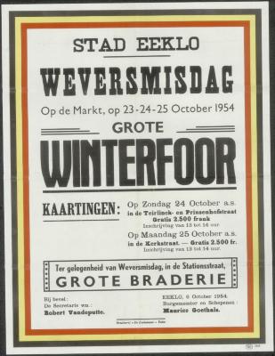 Grote winterfoor Stad Eeklo
