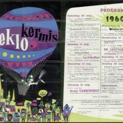 Feestprogram Kermis 1950 Stad Eeklo
