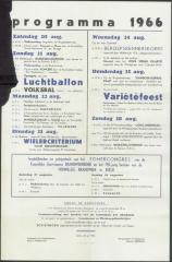 Programma 1966 Eeklo
