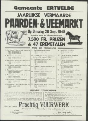 Paarden- en veemarkt Ertvelde
