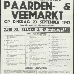 Paarden- en veemarkt Ertvelde
