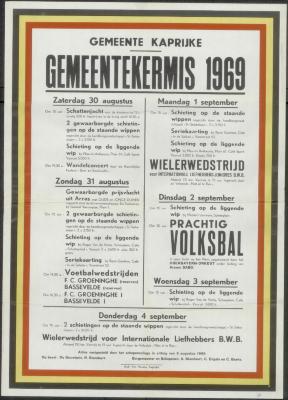 Gemeentekermis 1969 Kaprijke

